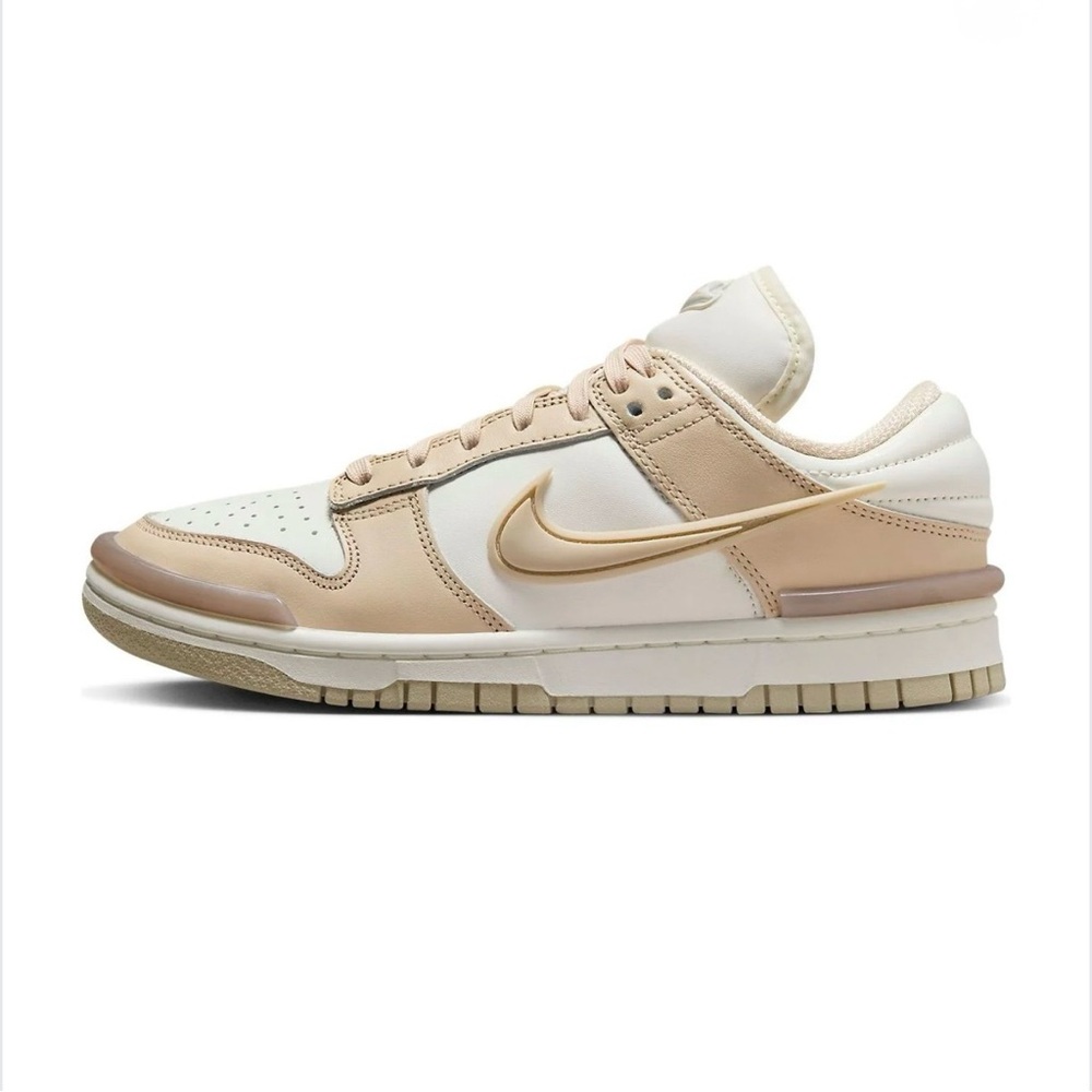 Nike Dunk Low Twist Sanddrift Women's Shoes Size 7.5 Sail/Pink Oxford DZ2794-102